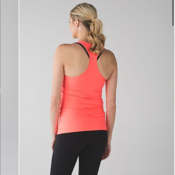 Lululemon Cool Racerback Luxtreme 8 Coral - Picture 2 of 10